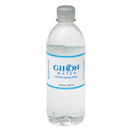 Mineral Water - Gihon Water - 16.9 fl oz / 500 mL (12-Pack)